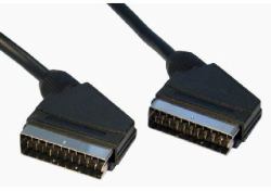 Cables Direct 2SS-20 SCART-Kabel 20 m SCART [21-pin] Schwarz 