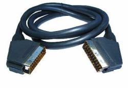 Cables Direct 2SSP-01 SCART-Kabel 1,5 m SCART [21-pin] Schwarz 