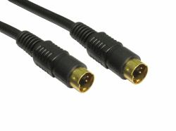 Cables Direct 2VV-075 S-Videokabel 7,5 m S-Video [4-pin] Schwarz 