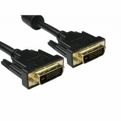 Cables Direct 77DVID-201 DVI-Kabel 1 m DVI-D Schwarz 