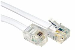Cables Direct 2m RJ-11/RJ-11 Weiß 
