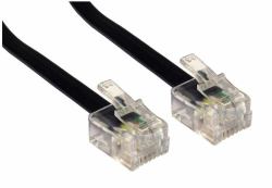 Cables Direct RJ-11, 30m Schwarz 