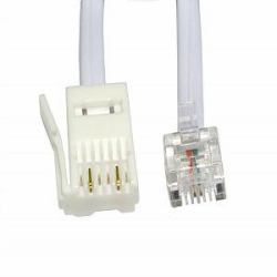 Cables Direct 88BT-202W Telefonkabel 2 m Weiß 