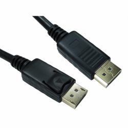 Cables Direct 99DP-000LOCK DisplayPort-Kabel 0,5 m Schwarz 