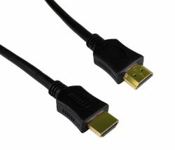 Cables Direct 2m HDMI, M - M HDMI-Kabel HDMI Typ A [Standard] Schwarz 