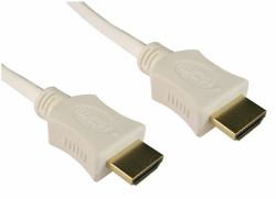 Cables Direct HDMI, 5m HDMI-Kabel HDMI Typ A [Standard] Weiß 
