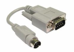 Cables Direct PS/2 to Serial Mouse Cable Adaptor PS/2-Kabel 0,15 m 6-p Mini-DIN Beige 