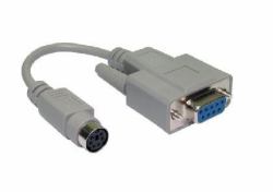 Cables Direct PS/2 Mouse Cable Adaptor Grau 0,15 m 