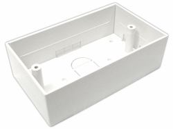Cables Direct AV-MODBBDLF Kabel-Organizer Kabelgehäuse Weiß 1 Stück[e] 