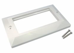 Cables Direct AV-MODDLF Wandplatte/Schalterabdeckung Weiß 
