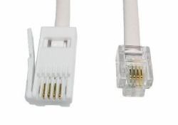 Cables Direct RJ11/BT 5m Weiß 