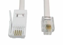 Cables Direct RJ11/BT 8m Weiß 