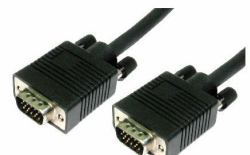 Cables Direct CDEX-220K VGA-Kabel 0,5 m VGA [D-Sub] Schwarz 