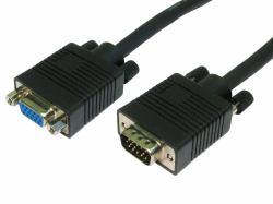 Cables Direct CDEX-243K VGA-Kabel 3 m VGA [D-Sub] Schwarz 