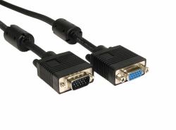 Cables Direct SVGA - SVGA M/F 7m VGA-Kabel VGA [D-Sub] Schwarz 
