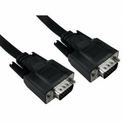 Cables Direct CDEXFLAT-03K VGA-Kabel 3 m VGA [D-Sub] 