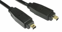 Cables Direct 3m firewire 4 Pin - 4 Pin 4-p Schwarz 