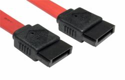 Cables Direct 0.45m SATA SATA-Kabel 0,45 m Rot 