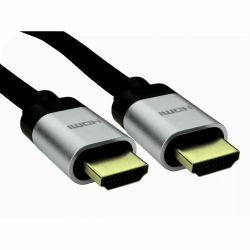 Cables Direct CDLHD8K-10SLV HDMI-Kabel 10 m HDMI Typ A [Standard] Schwarz, Silber 