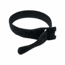 Cables Direct CDL 300mmx17mm VEL TIES BLK 25PK