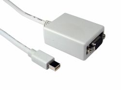 Cables Direct Mini DP/VGA 3m Mini DisplayPort VGA [D-Sub] Weiß 