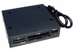 Cables Direct NL-CR03BK35 Kartenleser USB 2.0 Eingebaut Schwarz 