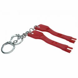 Cables Direct NLRJ45-PB04 Schnittstellenblockierung Türblockierschlüssel RJ-45 Rot Kunststoff 1 Stück[e] 