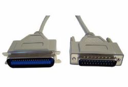 Cables Direct PC-105 Paralleles Kabel Grau 