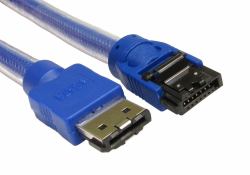 Cables Direct RB-473 SATA-Kabel 3 m eSATA Blau 