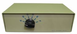 Cables Direct SB-306 Drucker-Switch Kabelgebunden 