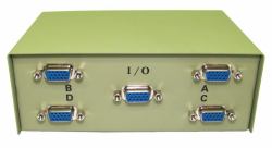 Cables Direct SB-474 Serial Switch Box Kabelgebunden 