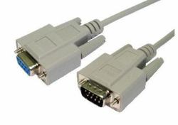 Cables Direct SL-904 Serien-Kabel Grau 2 m D9 
