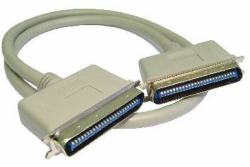 Cables Direct SS-011 SCSI-Kabel Beige Extern 1 m Centronics C50 