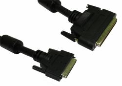 Cables Direct 1m, HPDB68 M/U2CN68 M SCSI-Kabel Schwarz Extern DB68/HP 68-p 