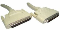 Cables Direct 1m HP68 M/M SCSI-Kabel Beige Extern DB68/HP 
