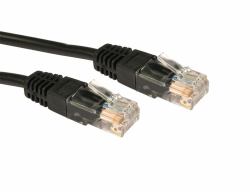 Cables Direct Cat5e Patch Cable Netzwerkkabel Schwarz 4 m U/UTP [UTP] 
