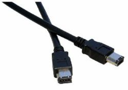 Cables Direct USB-135 Firewire-Kabel 5 m 6-p Schwarz 