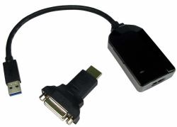 Cables Direct USB 3.0 to HDMI USB-Grafikadapter 2048 x 1152 Pixel Schwarz 