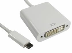 Cables Direct USB3C-DVICAB USB-Grafikadapter 1920 x 1080 Pixel Weiß 