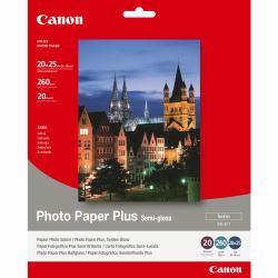 Canon SG-201 Fotopapier Plus Seidenglanz 20 x 25 cm – 20 Blatt 