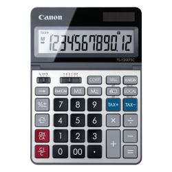 Canon TS-1200TSC Taschenrechner Desktop Einfacher Taschenrechner Metallisch 