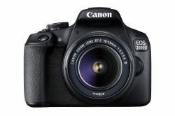 Canon EOS 2000D BK 18-55 IS + SB130 +16GB EU26 SLR-Kamera-Set 24,1 MP CMOS 6000 x 4000 Pixel Schwarz 