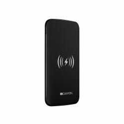 Canyon CNS-TPBW8B Powerbank Lithium Polymer [LiPo] 8000 mAh Kabelloses Aufladen Schwarz 