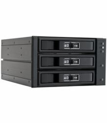 Chieftec CBP-2131SAS Hard Drive Backplane Carrier Panel Schwarz 