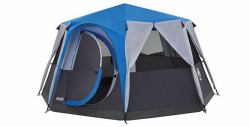 Coleman Cortes Octagon 8 8 Person[en] Schwarz, Blau, Grau Kuppel-/Iglu-Zelt 