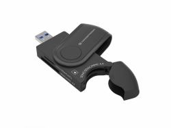 Conceptronic StreamVault BIAN04B Kartenleser USB 3.2 Gen 1 [3.1 Gen 1] Type-A Schwarz 