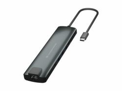 Conceptronic DONN06G USB 3.2 Gen 1 [3.1 Gen 1] Type-C Schwarz, Silber 