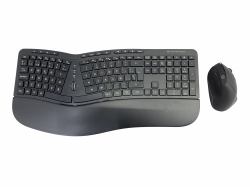 Conceptronic ORAZIO ERGO Kabelloses Set aus ergonomischer Tastatur und vertikaler Maus, spanisch  - ausländische Version