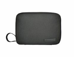 Conceptronic UMBRIX01B Tech Organizer Tasche, Elektronik-Reise-Organizer, universelle Zubehörtasche für Kabel, Ladegeräte, Maus und Festplatten, tragbare Aufbewahrungstasche, hergestellt aus recycelten Materialien 