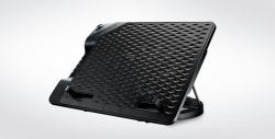 Cooler Master NotePal Ergostand III Llaptop-Kühlpad 43,2 cm [17"] 800 RPM Schwarz 